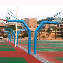 埋地圓管籃球架